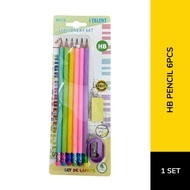HB PENCIL 6PCS - 1 SET