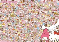 Beverly 66-221 600 Piece Jigsaw Puzzle, Find Your Favorite Sanrio Characters (15.0 x 20.9 inches (38