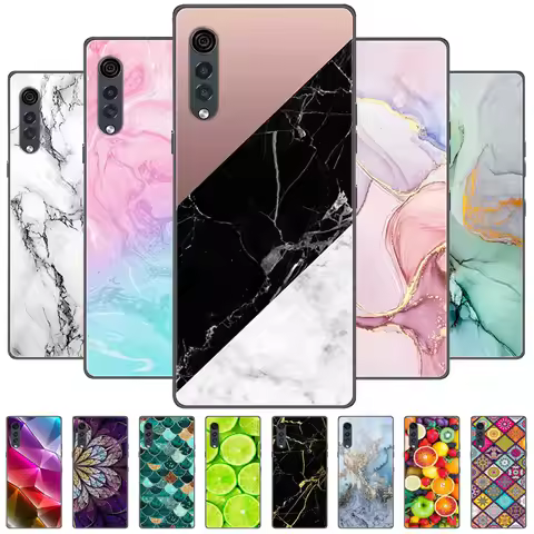 For LG Velvet 2 Pro Case Marble Silicon TPU Soft Phone Cover for LG Velvet 5G Cases for Velvet 2Pro 