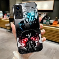 gojo vs sukuna design Tempered Glass Phone Case Cover For POCO F3 F4 F5 M6 4G X3 X4 GT X5 X6 X7 X7 X