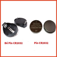 CR2032 Battery, CR2032 Pin Pin Base - CR2032 Button Cell Battery, CR2032 Pin Button Cell Battery Bas
