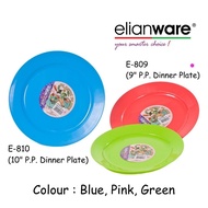ELIANWARE 809,810 plates / 9" and 10" Plates / Cafe Dining Kitchenware
