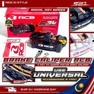 Radial Brake Caliper RCB Universal Use PNP 100MM 108MM P4 4 Piston 4POT R34 Series RH LH Screw Brek 
