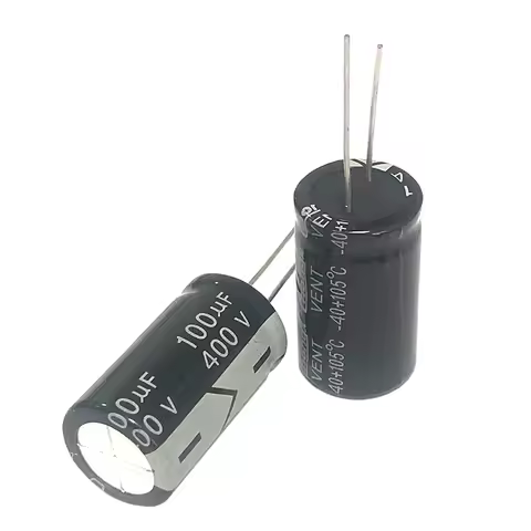 400v100uf 18x30mm Aluminum Electrolytic Capacitor 400v 100uf 100mf400v 100MFD400v 400vdc 400wv 100mf
