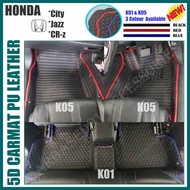 Honda City,Jazz & Cr-z 5D Car Floor Mat@Carpet