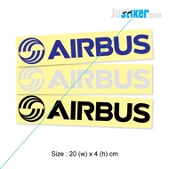 Airbus Logo Sticker, Aviation Sticker, Aviation Sticker