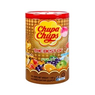 Chupa Chups 加倍佳 棒棒糖綜合口味 100支入  1.1kg  1桶