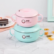 Kids Insulated Bowl/Cutlery Meal Feeding Dinning Children's Tableware/Bekas Makanan Budak/Kids Table