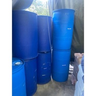 Tong Plastik 200 Liter / Used Closed Top Blue Plastic Drum / Bekas Tong (One Order 1 Unit Only) 200 