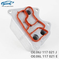 06J117021J EA888 Aluminium Engine Oil Radiator Cooler For VW Golf MK6 MK7 GTI Passat Jetta Tiguan Au