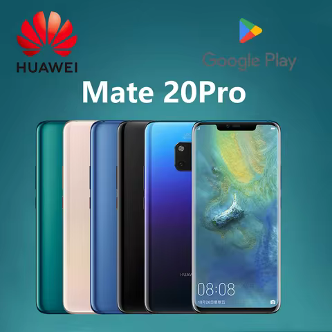 Huawei Mate 20 Pro UD Smartphone Android 6.39 inch 8+256GB ROM 4G Mobile phones 40MP 4200mAh Google 