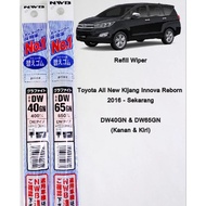 All New Innova Reborn NWB Japan Wiper Rubber Refill DW40GN & DW65GN