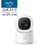 Anker Eufy Indoor Cam C220 (屋内カメラ) 【ネットワークカメラ/ベビーモニター/ペット見守り/防犯カメラ / 2K画質 / ズーム対応 / 360°監視