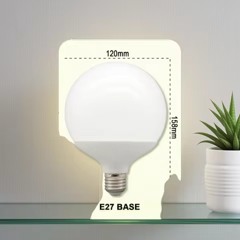 2pcs LED Bulbs 18W 15W 10W E27 G80 G95 G120 Energy Saving Global Light Lampada Ampoule LED Light Bul