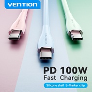 Vention PD 100W Type C Cable USB 2.0 Fast Charge Quick Charge 4.0 Data Cable For Android iphone
