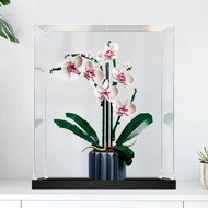 Lego 10311 Orchid Acrylic Display Case Kotak Pameran Bunga Orkid Popmart Labubu Zimomo Dustproof
