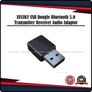 Efluky USB Dongle Bluetooth 5.0 Transmitter Receiver Audio Adapter