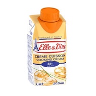 Elle &amp; Vire Cooking Cream 200ml (Frozen &amp; Fresh Shipping)