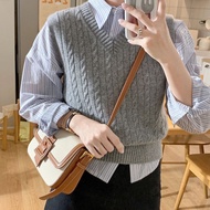 New Spring Vest Fashion College zKorean Outfits Women Outfit Vest