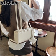 HSHELAN Tote Bag, PU Leather Solid Color Shoulder Bag, Casual with Mini Wallet Large Capacity Handba
