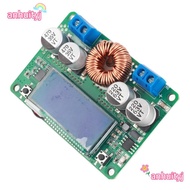 AHTY Step Down Module, DC 3V~32V Output 7A Max Step Down Power Supply, Adjustable LCD Display Screen