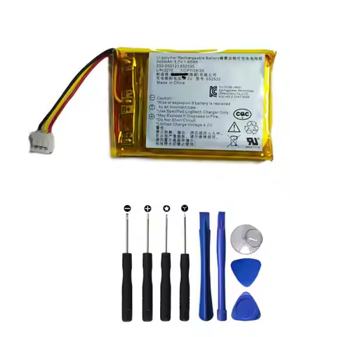 533-000121 652535 500mAh 3.7V battery for Logitech MX Master 2 Master 3 2s
