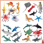Kids Toys Mini Sea Animals Figures Realistic Deep Ocean dliyuanai