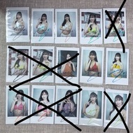 日本女星明里紬簽名即影即有相 拍立得