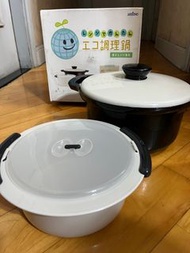 日本製微波爐煮食煲/料理鍋，具保溫功能 (日本品牌Akebono)