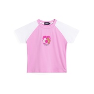 CARNIVAL CNVXCARECR001PI CARE BEARS KISS ME CROPPED T-SHIRT PINK