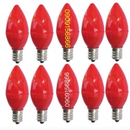 Decorative light bulb with e12 socket (combo of 10 bulbs)
