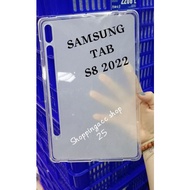 Samsung TAB S8 2022 SILICONE CASE Clear SOFTCASE Clear SAMSUNG TAB S8 2022