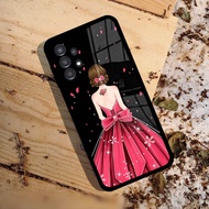 HP (SV58) Samsung A13 Glitter Case | A13 | Casing Samsunghp | Smartphone Protector | Dress Motif