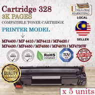 CART 328 X5 CRG 328 328 Toner 328 Compatible Toner Cartridge x5 units
