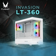 INVASION LT-360 M-ATX CASE C/W 3 FAN - WHITE