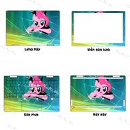 Laptop Skin Sticker Pony cute Model - Decal Stickers For Dell, Hp, Asus, Lenovo, Acer, MSI, Surface, Shouldero