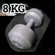 DUMBELL 8 KG DUMBLE DUMBELL BARBEL BARBLE DAMBEL