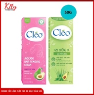 Kem tẩy lông cho da nhạy cảm Cléo Avocado Hair Removal Cream Sensitive Skin 50g