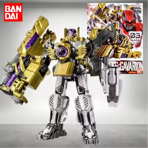 Bandai DX Express Gavaron Golden Purple Locomotive Deformation Mecha Space Sheriff Gavan Infinity DX