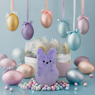 Peeps Plush Bunny Rabbit Peep Easter Toys Goodie Bag Fillers Carnival Prizes Assortment Kids Easter 