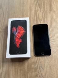 面交商品 Apple IPHONE 6S (64GB) 太空灰色 有包膜 手機 電池健康與充電85% 附原廠耳機、充電線