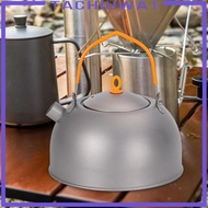 [Tachiuwa1] Camping Tea Kettle Travel Durable Water Kettle for Traveling Camping Fishing