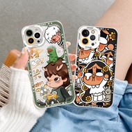 Soft Cute Cartoon Clear Casing OPPO Reno 12 11F 11 F 10 Pro 8Z 8T 7 Z 5 6 4 F 5F 4G 5G Reno7 Reno5 A