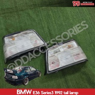ไฟท้าย BMW E36 series 3 1992 1993 1994 1995 4ประตู สีขาวล้วน NT ปลั๊กไม่ต้องแปลง ราคาพิเศษ