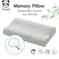 [Y]Sleep Polyester Fiber Rebound Memory Foam Pillow Contour Sleep Pillow Memory Foam Wave Shape Neck Care/Relieve Cervical Pain/Spine Care Pillow Bamboo Foam Rebound Memory Sleepin