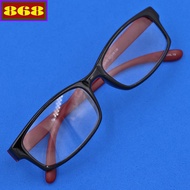 Black plastic glasses 1.5 degrees, 2 degrees, 2.5 degrees 868NNE