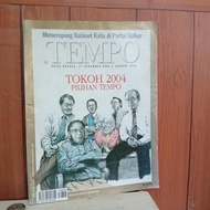 majalah tempo tokoh 2004 pilihan tempo