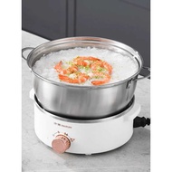 FangYuan Kitchen Multifunction Cooker Electric Stainless Steel Cooker (3L/4L/5L) 分体式电煮锅