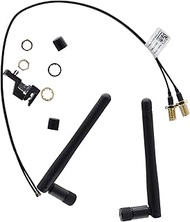 Deal4GO IPX4 to SMA WiFi Connector Cable w/Antenna 9RJ7V TV88M replacement for Dell Optiplex 3070 30