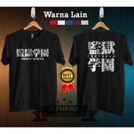 TSHIRT DISTRO ANIME SHORT-SLEEVED PRISON SCHOOL PREMIUM QUALITY DISTRO
